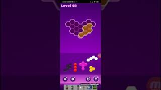 Hexa Puzzle Hero - Novice - Level 40 - Loop Games screenshot 3