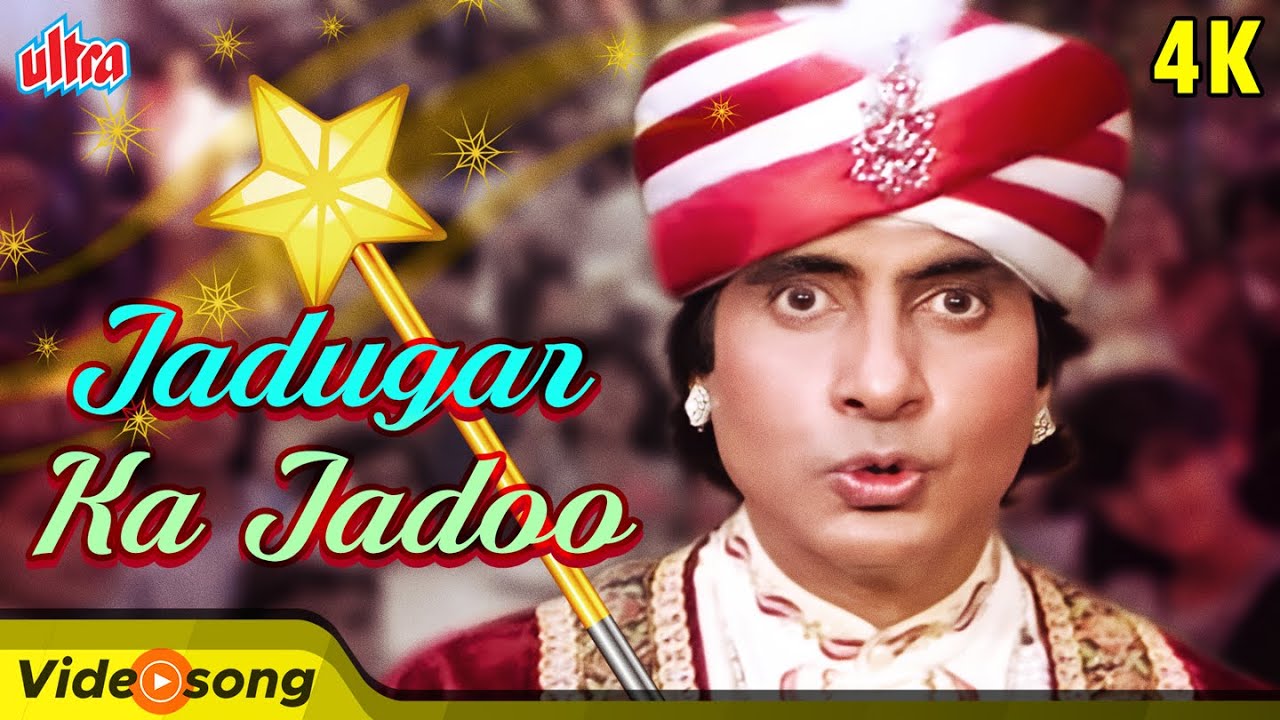 Jaadugar Ka Jaadu 80s Hit Song   Amitabh Bachchan  Amrita Singh  Suresh Wadkar  Toofan