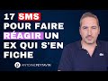 17 SMS pour faire réagir un ex qui s