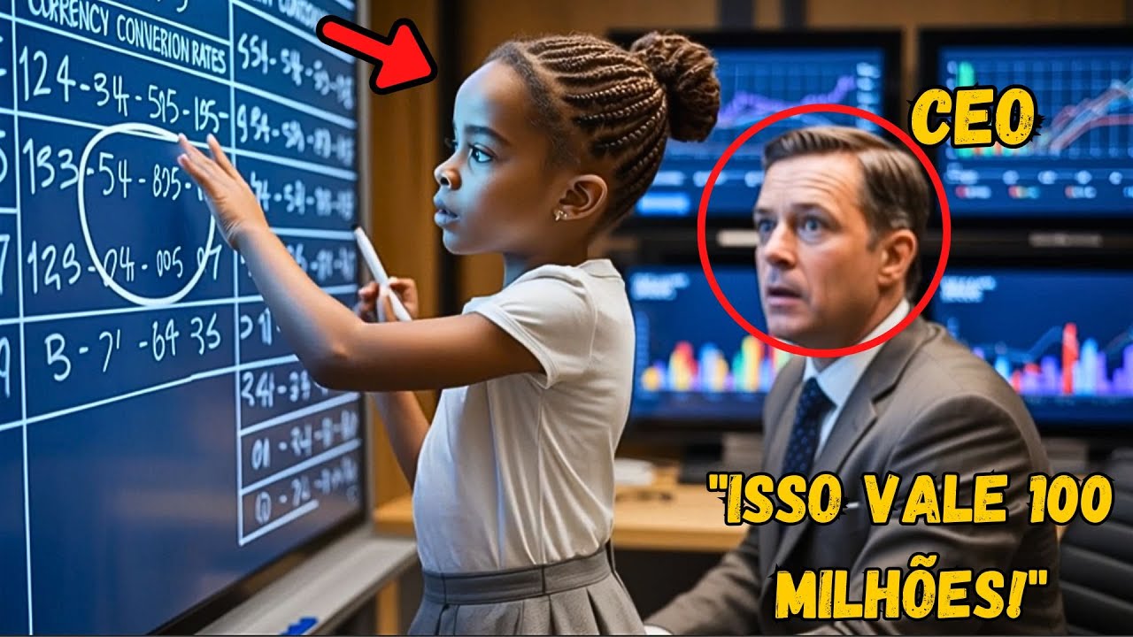 CEO entra em PÂNICO com rombo—até a filha do faxineiro achar o erro e salvar 100 milhões da empresa!