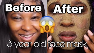 3 YEAR OLD BENTONITE CLAY DOES THIS TO MY FACE! THIS IS CRAZY!