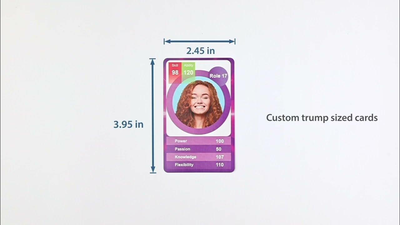 Create your own trump sized cards youtube