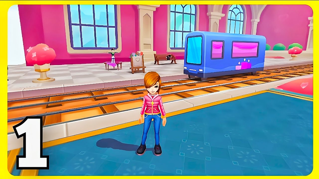 Subway Princess Runner - Android iOS Mobile Gameplay Walkthrough All Levels Part 1 (Running Games)