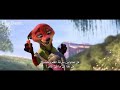 فيلم كرتون زيتوبيا  مشهد جميل بين مصالحة الارنبة والثعلب فلم مشهد قصير