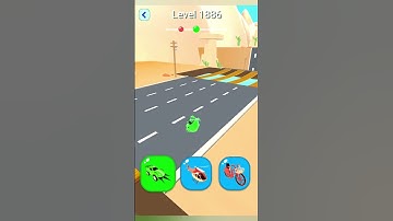 🔥 Shape - Shifting & Transform The Character 👀 Level - 1886 #shapeshifting #gameplay #shorts #viral