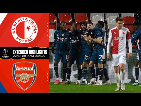 UEFA Europa League, QF, 2nd Leg, Slavia Praha v Arsenal FC