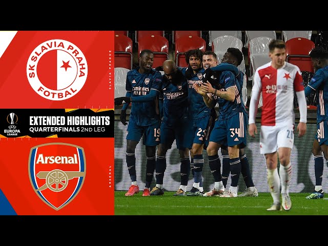 Soccer - UEFA Champions League - Group H - Slavia Prague v Arsenal - Evzena  Rosickeho Stadium. Arsenal Team Group Stock Photo - Alamy