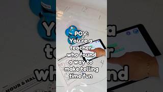 Telling Time Lesson Drawing Clock Hands with Dash Robot