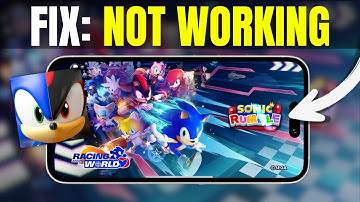 ✅ FIX: Sonic Rumble NOT WORKING? FIX Lag, Connection Errors & Bugs on Android, iOS & PC