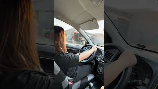 Her driving my car 🫶🏻