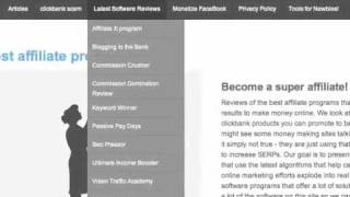 How to make MONEY online - affiliate tools that work - Best SOFTWARE Reviews screenshot 4