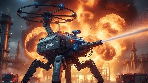 FireFighterBot for Industrial Plant Fires: Rapid Response in Critical Moments