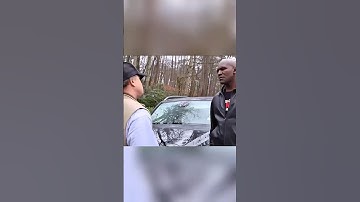 Man kiest ruzie over woedeaanvallen op de weg… met EVANDER HOLYFIELD?! 🥊😂 Meteen spijt!