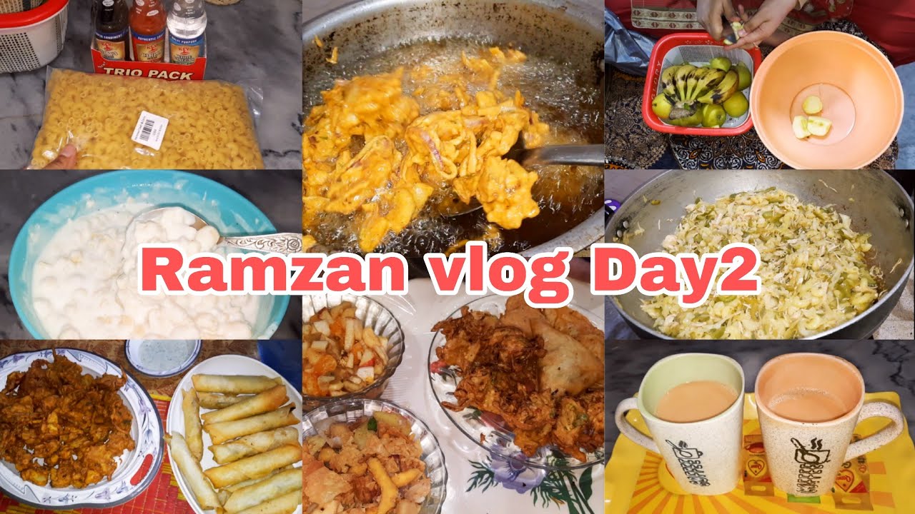 Ramzan vlog Day 2🕌spring roll recipe 🫔saba waseem vlog 
