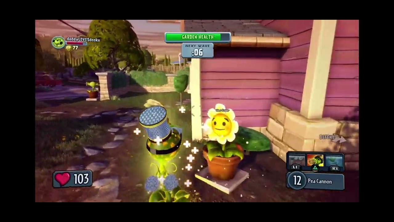 Plants vs Zombies Garden Warfare garden ops normal difficulty as ...