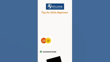 Top 5 tips for UI/Ux Beginners #onlinetraining #shortsvideo #shortsfeed