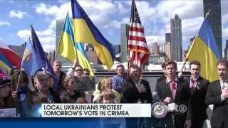 WPIX Coverage of Rep. Maloney's Rally with Ukrainian New Yorkers Ahead of Crimea Referendum