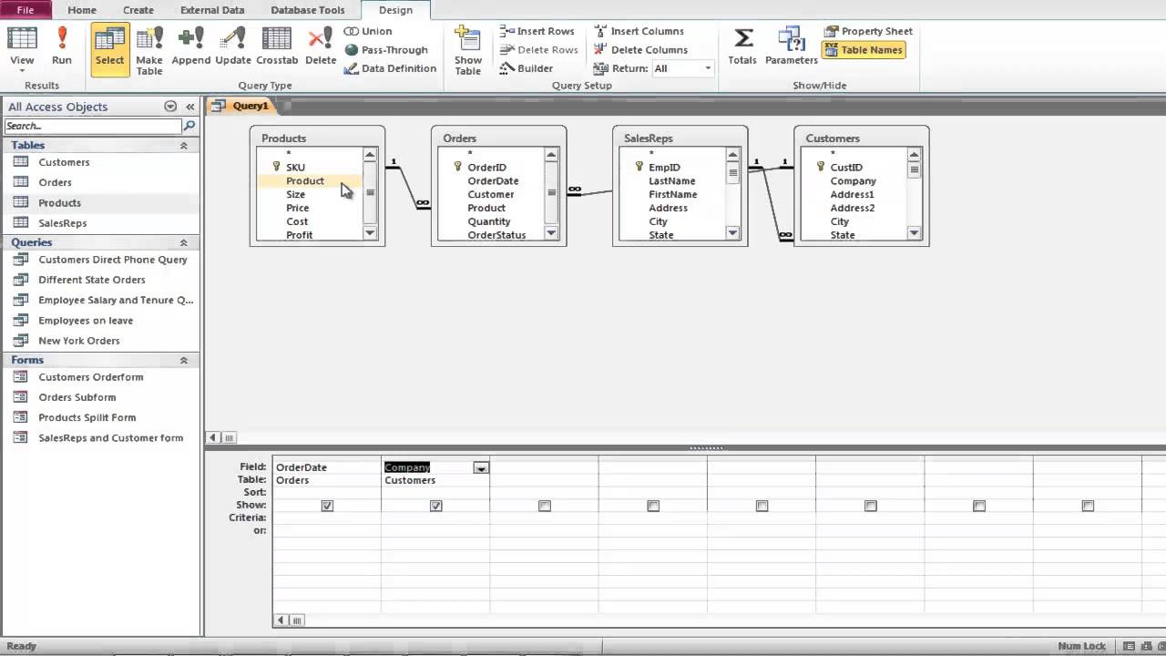 How to Create a Calculation Query in Microsoft Access 