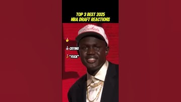 NBA Ranking: The Top 3 BEST 2025 NBA Draft Reactions