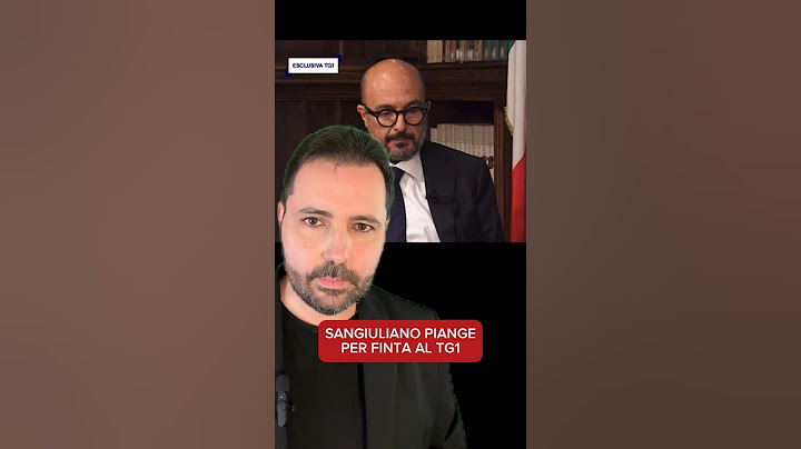 Sangiuliano piange per finta al TG1 sul caso Maria Rosaria Boccia