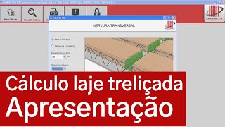 Cálculo de laje - Software Faulim TR screenshot 1