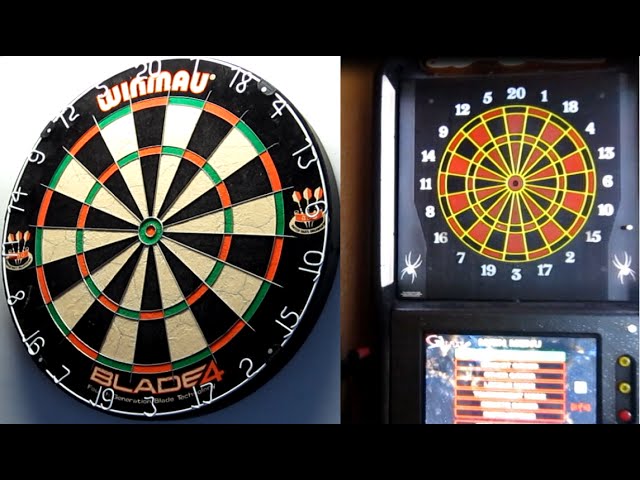 Vær tilfreds Galaxy hydrogen Comparing Dartboard Segment Sizes - Steel Tip v Soft Tip - YouTube