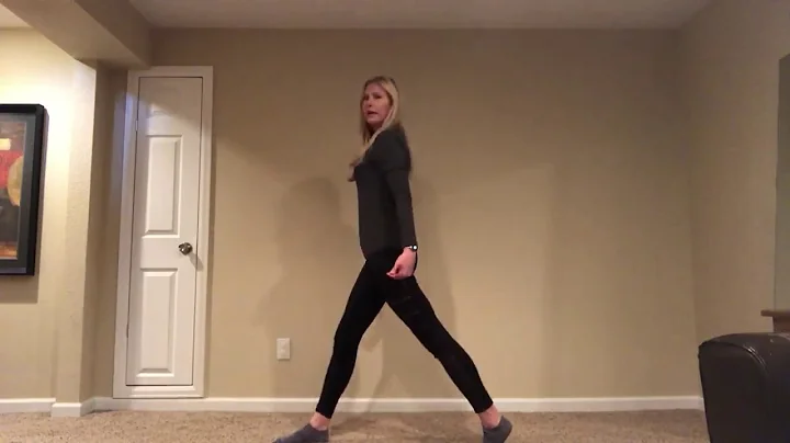 Alexis Theis doing a Standing Balance Workout