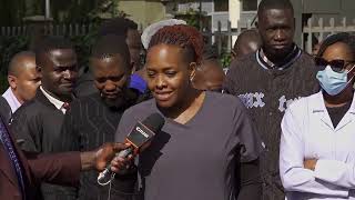 Wahudumu wa Afya LifeCare Waandamana Eldoret