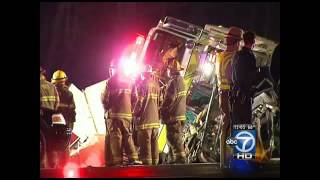 Tractor-trailer crash injures 7
