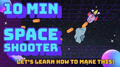 Asteroid Shooter! Interactive Coding project you can do with your kids.