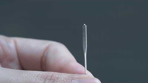 NECCHI Replace the needle / M Series Tutorial