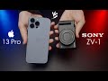 iPhone 13 Pro Max vs Sony ZV-1 camera comparison