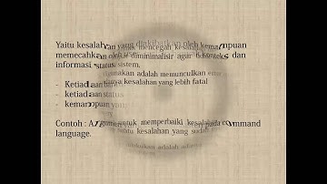 Materi IMK-Error Handling [Shintya Arie P (A11.2014.08580) / Dosen Ifan Rizqa] Udinus