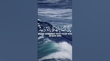🌊 قُلْ لَوْ كَانَ الْبَحْرُ مِدَادًا لِكَلِمَاتِ رَبِّي 🕊️ | قرآن كريم