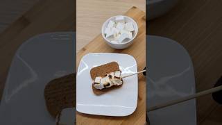 Mini S'mores #marshmallow  #słodkości #pianki