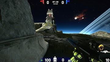 Unreal Tournament 2015 Pre-Alpha: Facing Worlds CTF (Linux)