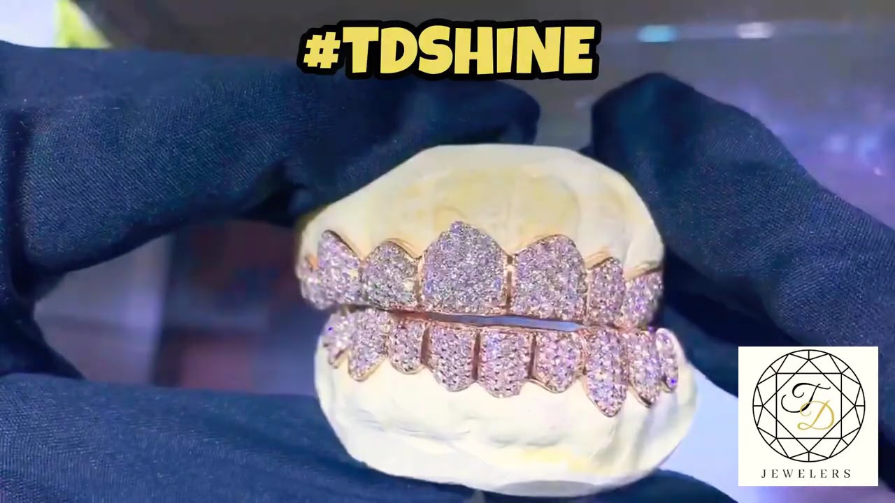 Diamond grill (zig zag setting) YouTube