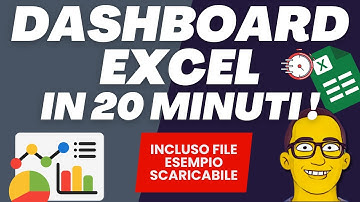 Dashboard Excel in 20 minuti - tutorial italiano