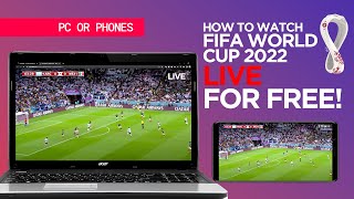 How to Watch  FIFA World Cup 2022 Live for Free online from PC - NO APPS screenshot 2
