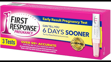 First Response Early Result Pregnancy Test, (Pack of 3 tests) (Packaging & Test Design May Vary)