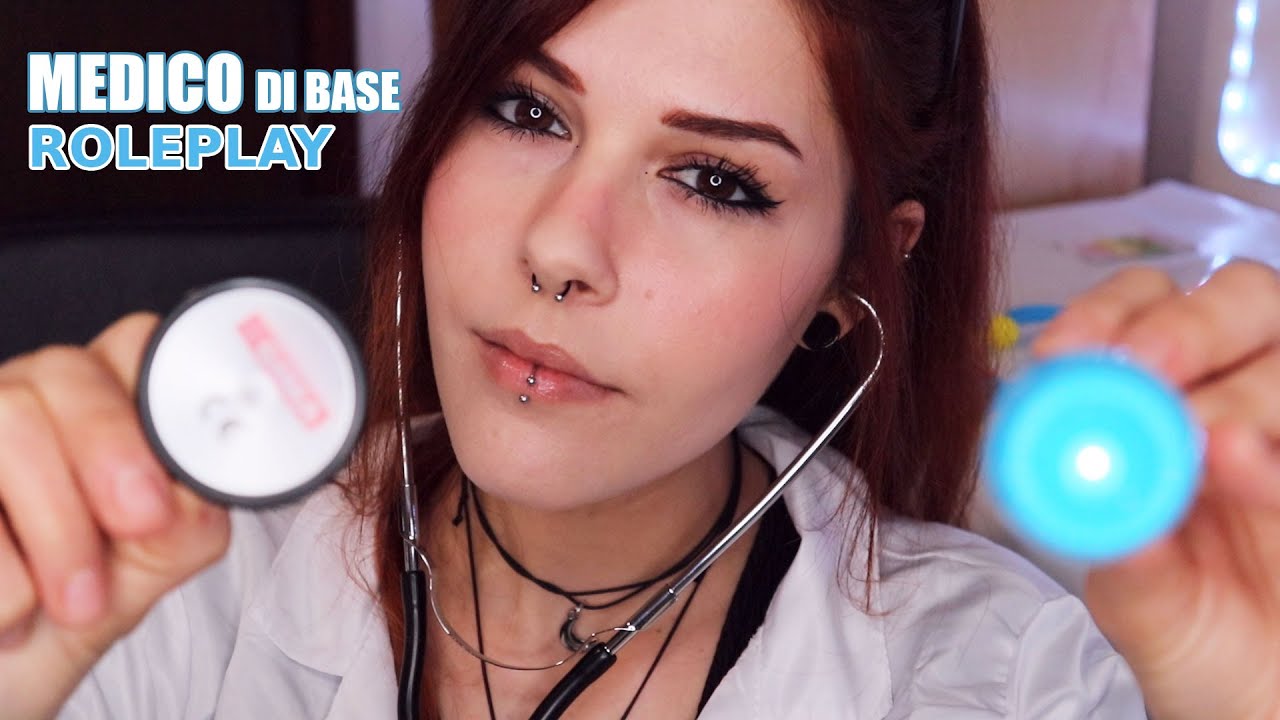 ASMR Roleplay MEDICO 👩‍⚕️ | Visita Medica | 🩺 Segui la Luce, Battito, Esami,  Controlli vari....