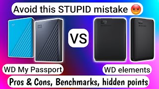 Which is the ABSOLUTE Best External HDD? WD My Passport vs WD Elements Ultimate comparison [Eng]