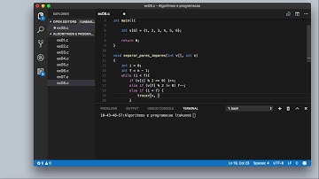 aula09 - separar elementos pares dos elementos ímpares.