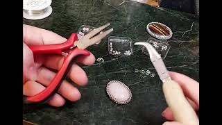 Tid  Bit Tutorials: bead edge maille bezel