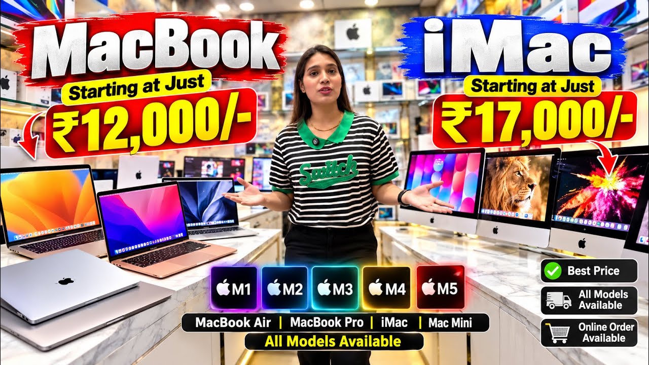 MacBook Starting Just ₹12,000/-🖥️ iMac Starting at Just ₹17,000/-