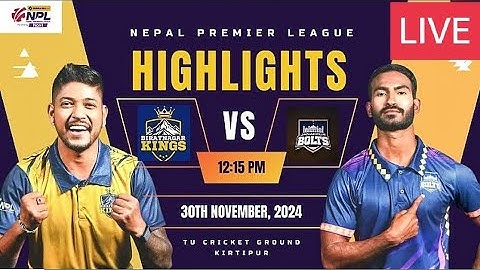 #video  BIRATNAGAR KINGS VS JANAKPUR BOLTS || FULL HIGHLIGHTS #npl #janakpurboltsvsbiratnagarkings