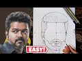 Thalapathy Vijay TVK drawing #drawing #thalapathyvijay 