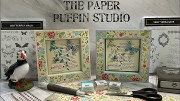 Frame Box Card or Shadow Box Card