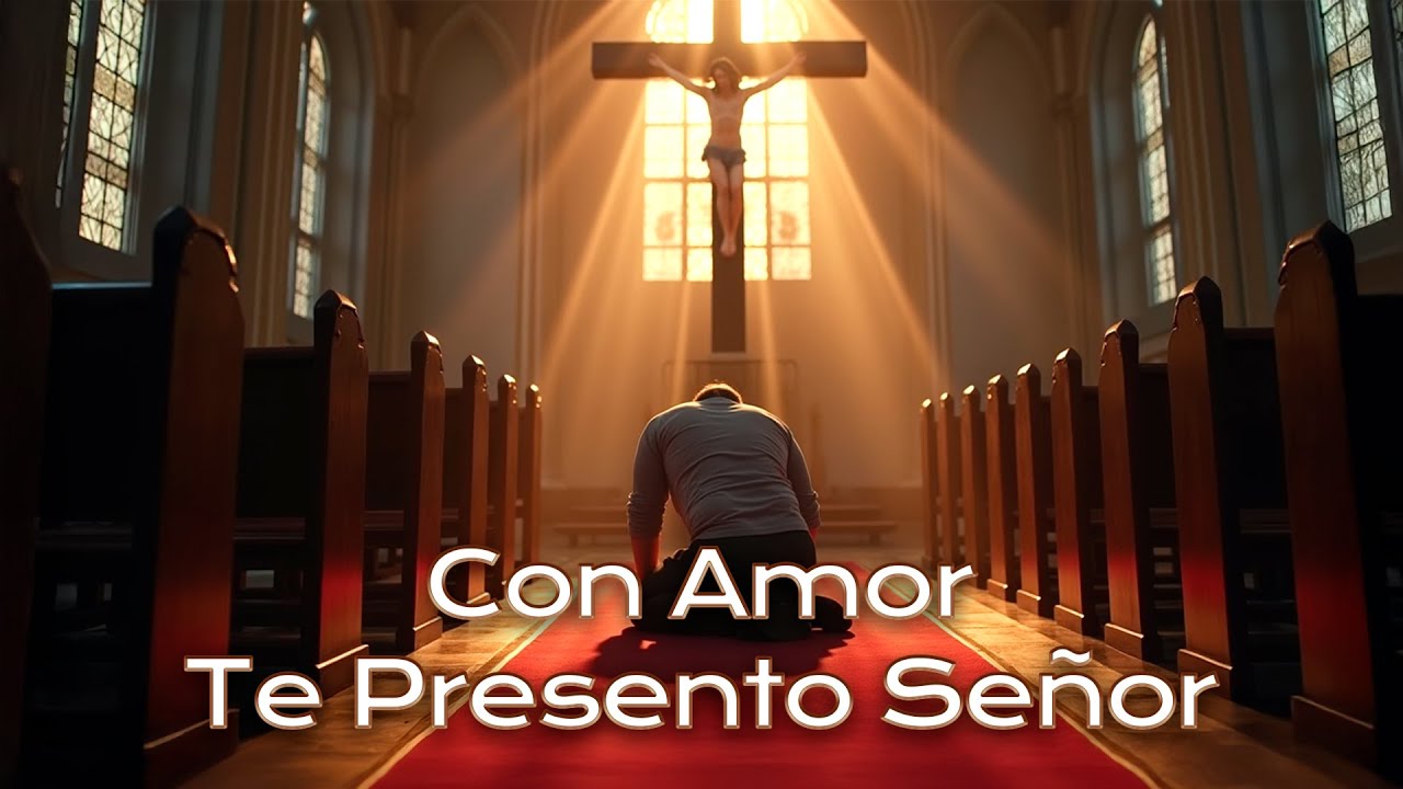 Coral Católica Juvenil - Con Amor Te Presento Señor ( Lyric Video