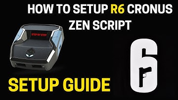 Setup Any Cronus Zen R6 Script with in 10 min | NO RECOIL + AIM ASSIST